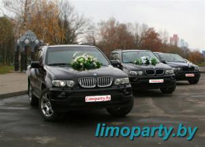 Прокат BMW X5 на свадьбу в Гомеле и по гомельской области